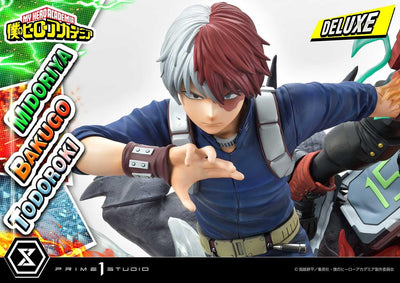 Midoriya Bakugo & Todoroki DX Bonus Statue