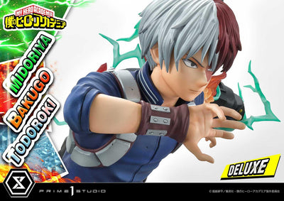 Midoriya Bakugo & Todoroki DX Bonus Statue