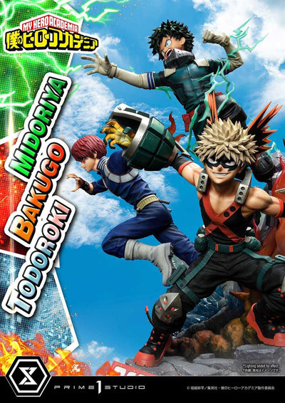 Midoriya Bakugo & Todoroki REGULAR Statue