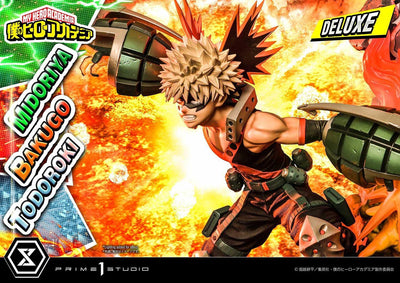 Midoriya Bakugo & Todoroki DX Bonus Statue