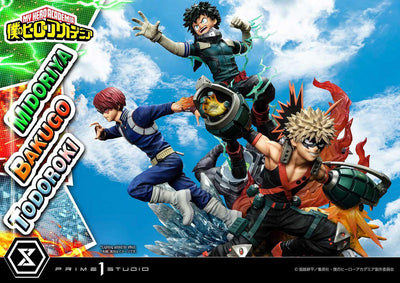 Midoriya Bakugo & Todoroki REGULAR Statue