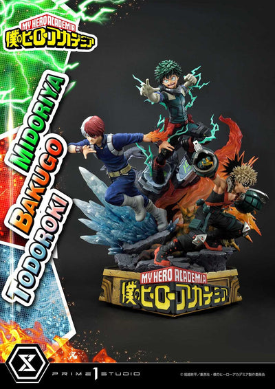 Midoriya Bakugo & Todoroki REGULAR Statue