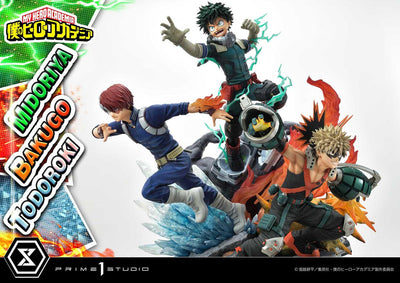 Midoriya Bakugo & Todoroki REGULAR Statue