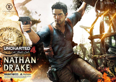 Uncharted 4 - Nathan Drake DX Bonus Version 1/4 Scale Statue