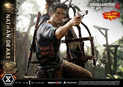 Uncharted 4 - Nathan Drake DX Bonus Version 1/4 Scale Statue