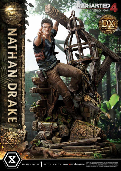 Uncharted 4 - Nathan Drake DX Bonus Version 1/4 Scale Statue