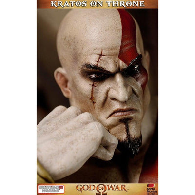 God Of War KRATOS ON THRONE 1:4 Scale Statue by Gaming Heads