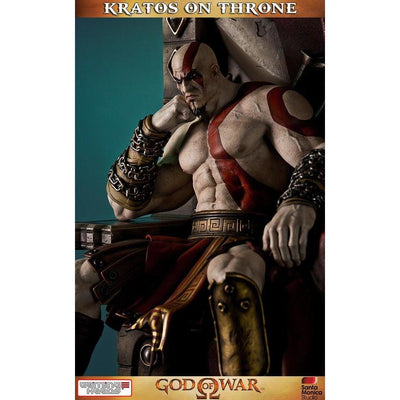 God Of War KRATOS ON THRONE 1:4 Scale Statue by Gaming Heads