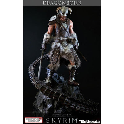 The Elder Scrolls V: Skyrim Dragonborn Statue by Gaming Heads