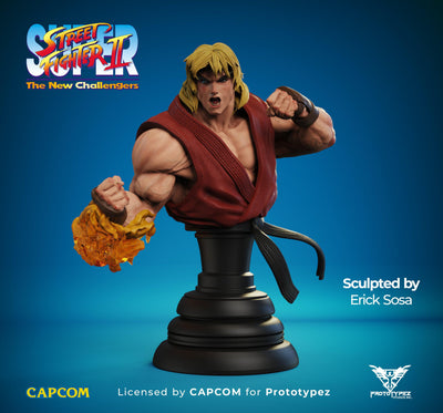 Street Fighter 2: Ken Masters 1/4 Scale Statue