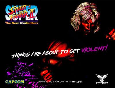 Street Fighter 2: Violent Ken 1/4 Scale Statue