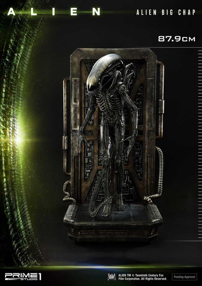 Alien Big Chap 3D Wall Art Statue