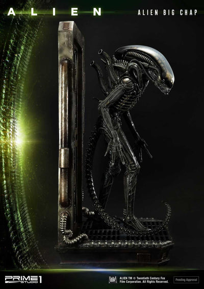Alien Big Chap 3D Wall Art Statue