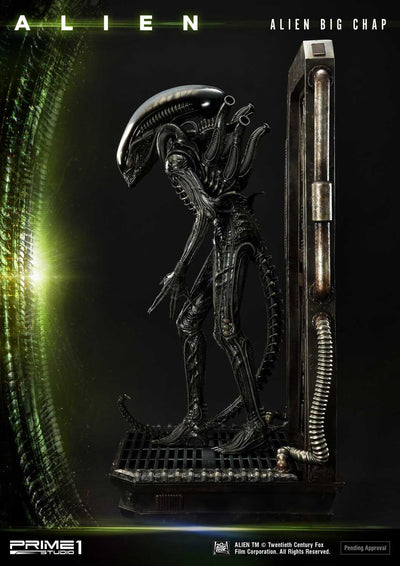 Alien Big Chap 3D Wall Art Statue