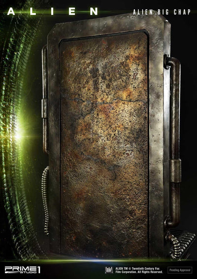 Alien Big Chap 3D Wall Art Statue