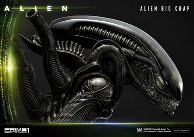 Alien Big Chap 3D Wall Art Statue
