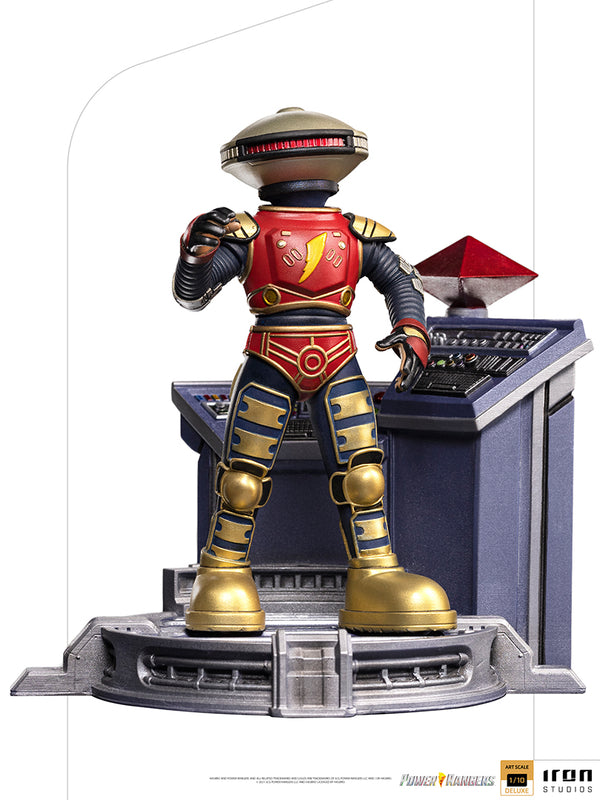 Mmpr Alpha Mighty Morphin Power Rangers - Alpha 5 Deluxe Art Scale 1/10 - Spec ...