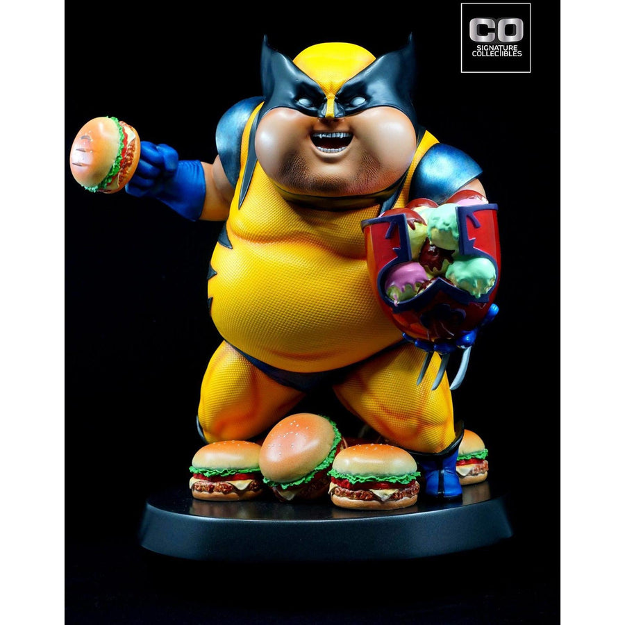 Chubby Wolf Statue by CO Signature Collectibles