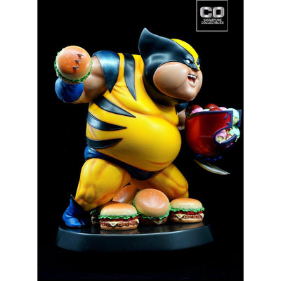 Chubby Wolf Statue by CO Signature Collectibles