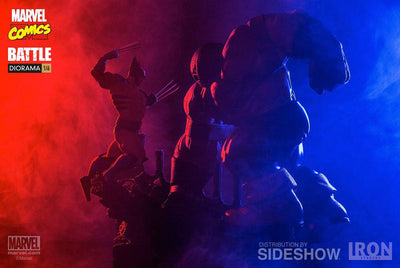 Wolverine Vs. Juggernaut 1/6 Statue Battle Diorama