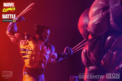 Wolverine Vs. Juggernaut 1/6 Statue Battle Diorama