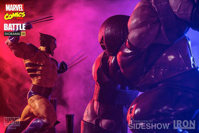 Wolverine Vs. Juggernaut 1/6 Statue Battle Diorama