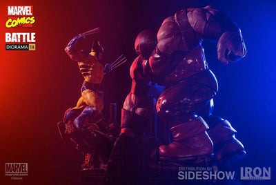 Wolverine Vs. Juggernaut 1/6 Statue Battle Diorama