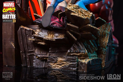 Wolverine Vs. Juggernaut 1/6 Statue Battle Diorama