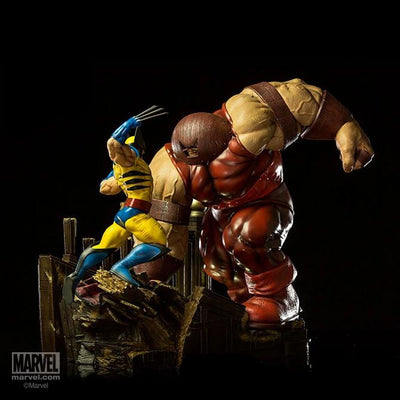 Wolverine Vs. Juggernaut 1/6 Statue Battle Diorama