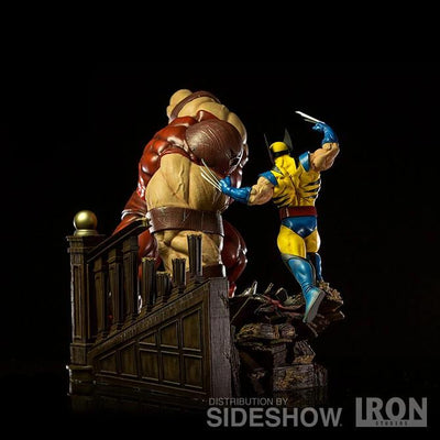 Wolverine Vs. Juggernaut 1/6 Statue Battle Diorama