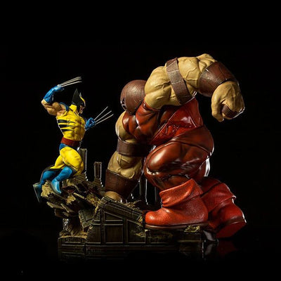 Wolverine Vs. Juggernaut 1/6 Statue Battle Diorama
