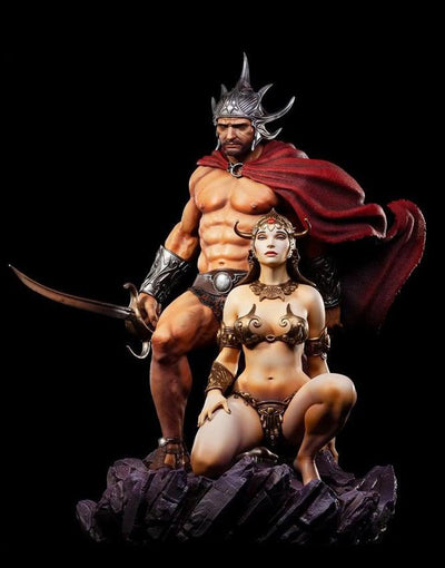 Swordsman Of Mars (Frazetta Legacy Series) 1/4 Scale Statue